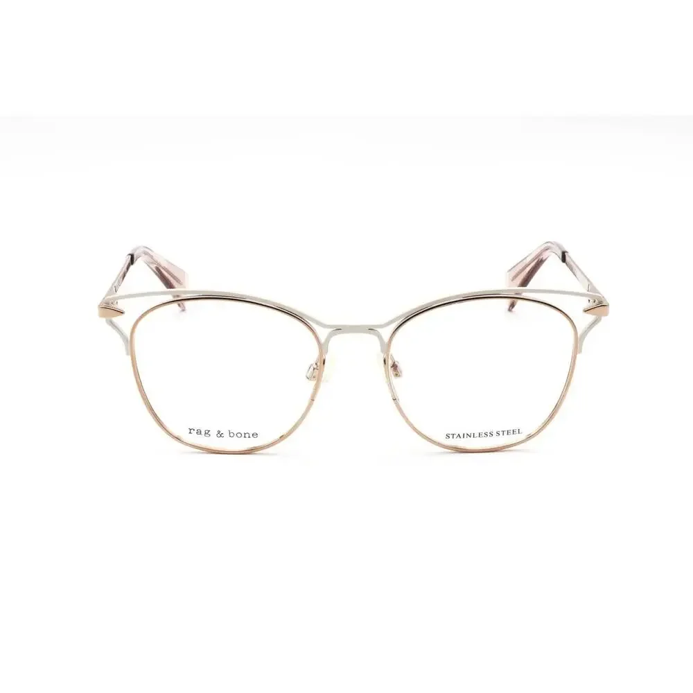 NEW Rag & Bone RNB3019 BQB cream and gold glasses